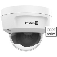 Paxton 010-102 Core Series, Ultra Low Light IP67 4MP 2.8mm Fixed Lens, IR 30M IP Dome Camera, White