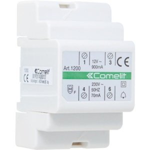 Comelit PAC 1200 Transformer for Video Door Entry Systems, 10VA, 230V Primary Winding