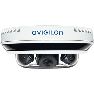 Avigilon 12C-H4A-4MH-360 H4A-Series 3MP (4x) Multisensor Camera, Lenses Not Included, White