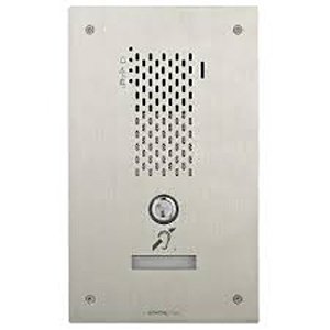 Aiphone IXSSAL 1-BP IP/SIP Recessed Audio Panel Door Stations with Voice Synthesis, Pictograms and Magnetic Loop
