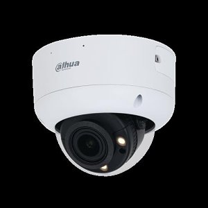 Dahua IPC-HDBW5449R1-ZE-LED WizSense Series, IP67 5MP 2.7–12mm Motorized Varifocal Lens, IR 40M IP Turret Camera, White