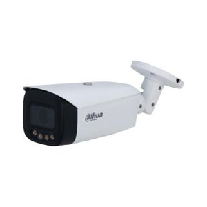 Dahua IPC-HFW5449T1-ZE-LED Wizmind Series, IP67 4MP 2.7–12mm Motorized Varifocal Lens, IR 70M IP Bullet Camera, White