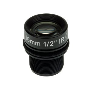 AXIS 01961-001 M12 Lens for Select AXIS F- and FA Sensor Units, 16mm Fixed Lens, 4-Pack