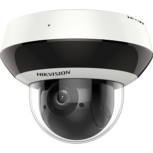 Hikvision DS-2DE2A404IW-DE3 Value Series IP66 4MP 2.8-12mm Motorized Varifocal Lens, IR 20M IP Mini PT Dome Camera, White
