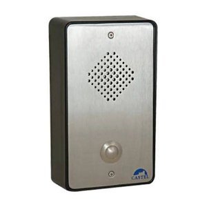 Castel 446.2500 Surface Mounted Intercom vandalism-proof, Stainless Steel Front Panel