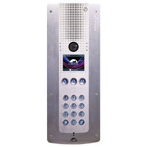 Castel 590.5200 Audio Video Door Entry System with Name Scrolling function, with Braille keyboard, Full IP-SIP, Power Over Ethernet, Disability compliant