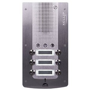Castel 590.0400 Audio Door Entry System with 6 Buttons, Full IP-SIP, Power over Ethernet, Disability Compliant