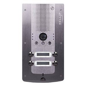 Castel 590.2300 Audio Video Door Entry System 4 Call Buttons, Full IP-SIP, Power Over Ethernet, Compliant with Disability law