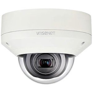 Hanwha XNV-6080 Wisenet X Series, IP67-IP66 2MP 2.8 -12mm Motorized Varifocal Lens, IP Network Dome Camera, Ivory