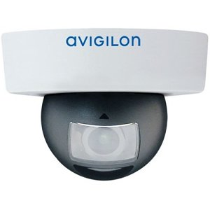 Avigilon 2.0C-H4M-D1-IR H4 Series, WDR 2MP 2.8mm Fixed Lens, IR 10M IP Mini Dome Camera, White