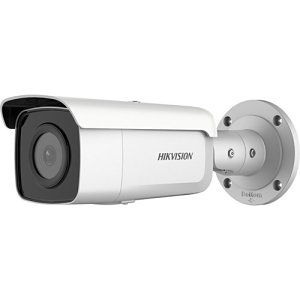 Hikvision DS-2CD2T26G2-4I Pro Series Acusense 2MP IP67 IR WDR IP Bullet Camera, 4mm Fixed Lens, White