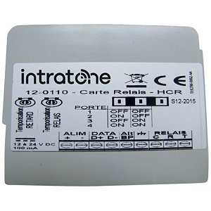 Intratone 12-0110 Relay Card for Door Control Unit, 100 Names