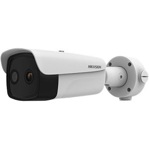 Hikvision DS-2TD2637T-7/QY Thermographic Thermal & Optical Bi-Spectrum Network Bullet Camera, 15mm Lens
