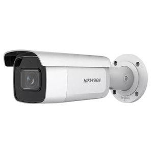Hikvision DS-2CD2663G2-IZS Pro Series, AcuSense IP67 6MP 2.8-12mm Motorized Varifocal Lens, IR 60M IP Bullet Camera, White