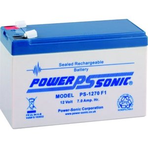 Power Sonic PS1270VDS-V0  General Purpose Series Rechargeable Sealed Lead Acid Battery 12V 7 AH