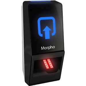 IDEMIA MorphoAccess SIGMA Lite Series Multi-Technology Fingerprint and Proximity Card Reader, LED Indicator