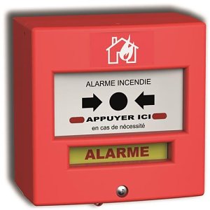 Neutronic 4710R1 Manual Call Point for Alarm Equipment Red