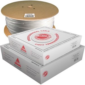 CQR CABTP3X2/1C/AB Access Control Cable, 22/6 STP, 8777 Belden Style ,7Ч0.25mmІ Tinned Copper, 100m Box, White