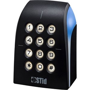 STID ARC-B Architect High Security Mullion RFID Keypad Reader, Mifare, Secure SSCP2 CSPN Compliant, RS485, 13.56MHz, Plug Connector, Black