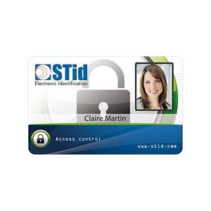 STID CCT Iso Card Print Card Size, Mifare 1k, 4 Byte Chip, 13.56MHz