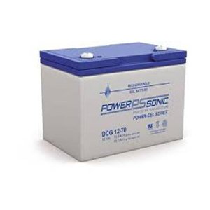 Power Sonic DCG12-70  Deep Cycle Gel Series Rechargeable Sealed Lead Acid Battery 12V 70 AH