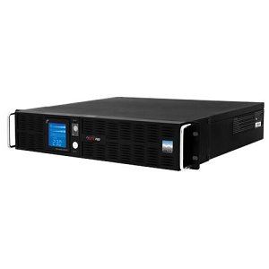 Nitram 1000ELCDRT2U Elite Pro Series Network UPS, 1000VA 900W, 2U, Rack or Tower, with 4x 12V, 9ah Batteries and LCD Screen