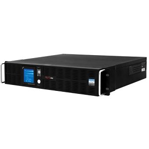 Nitram 2200ELCDRT Elite Pro Series Network UPS, 2200VA 1980W, 2U, Rack or Tower, with 4x 12V, 9ah Batteries and LCD Screen