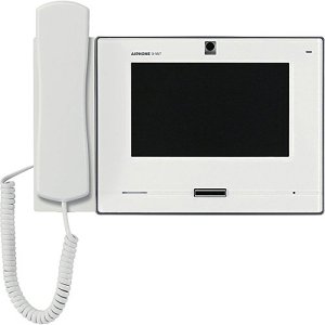 Aiphone IXMV7HW Video IP / SIP Monitor 7'' Touch Screen with Handset, White
