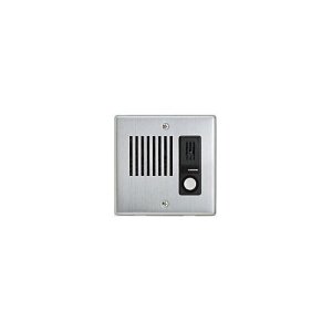 Aiphone LE-DA LEF Series Audio Only Intercom, Flush Mount Door Station, Stainless Steel Cover