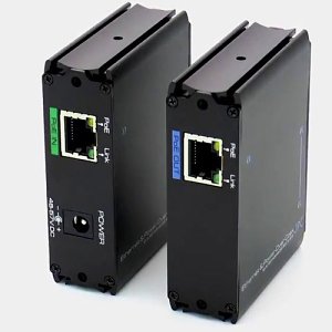 Elbac S47005-BK IP Over Coaxial Or 2 Cable Output POE