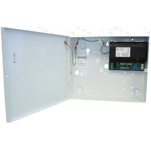 Elmdene G2405BM-R Switch Mode Power Supply Unit with Battery Monitoring, 24V DC 5A, H410xW390xD90mm