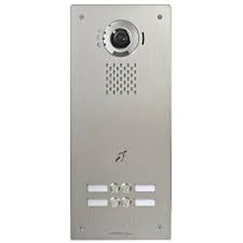 Aiphone IXDVF4L 4-Button Intercom Door Station with Camera, Stainless Steel