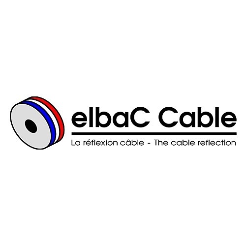Elbac 169181-R2 Coaxial HD Video Cable iDefinition 61 and Power Supply, 200M, Noir