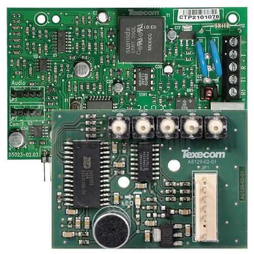 Texecom CGE-0001 Premier Elite Series, Speech Module