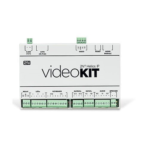 2N OEM IP Video Kit, Incorporates Audio and Video, Supports up to 2-Analog Surveillance Cameras