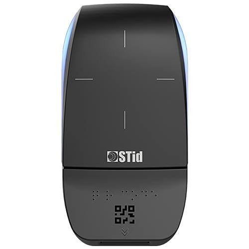 STID ARCS-A-BT Architect High Security Bluetooth Mullion RFID Standard Reader, Secure Plus, RS485, 13.56MHz, Black