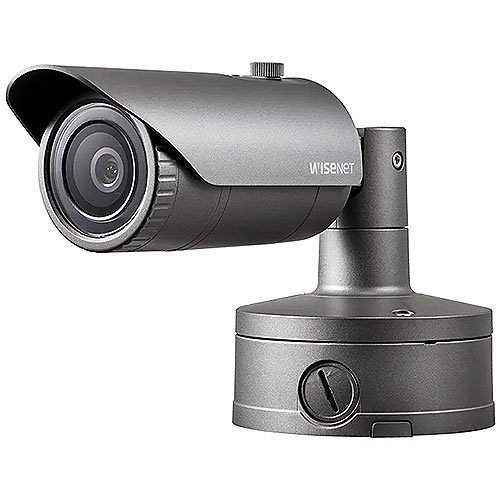 Hanwha XNO-6020R Wisenet X Series, IP67-IP66 2MP 4mm Fixed Lens, IR 30M IP Network Bullet Camera, Grey
