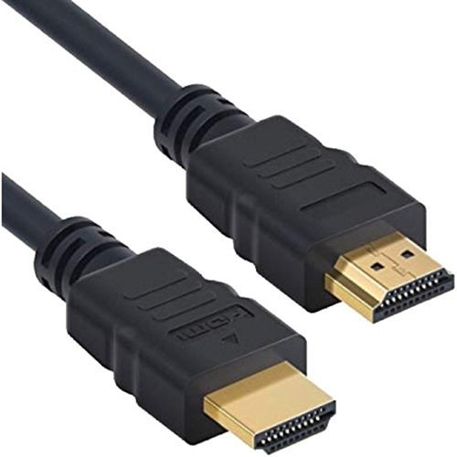 AVARRO WBXHDMI02V2 High Speed Male-Male HDMI Cable, 18GBPS Supports 4K 3D  Compatible, Black, 103G, 2m