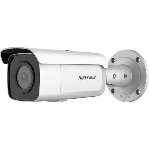 Hikvision DS-2CD2T26G2-2I Pro Series AcuSense 2MP IR IP Bullet Camera, 2.8mm Fixed Lens, White