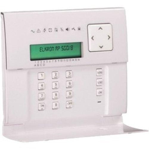 Elkron UKP500DV-N LCD Keypad with Voice Output for Central Alarm