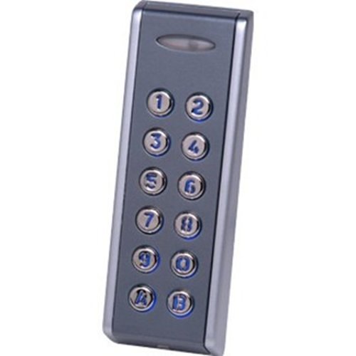 XPR INOX-C Mullion Peripheral Keypad, Multi Protocol Unit, Vandal-Proof, Blue