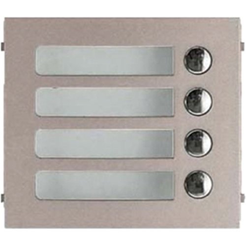Aiphone GF-4P GT Series 4-Call Button Metal Panel, for GT-SW