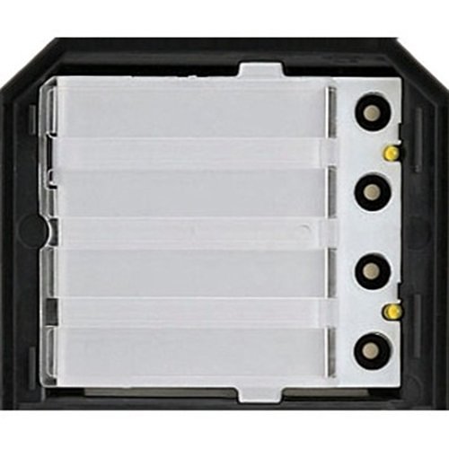 Aiphone GTSW GT Series 4-Call Switch Module for Modular Entrance Stations, Use with GF-1P, GF-2P, GF-3P, and GF-4P Panels