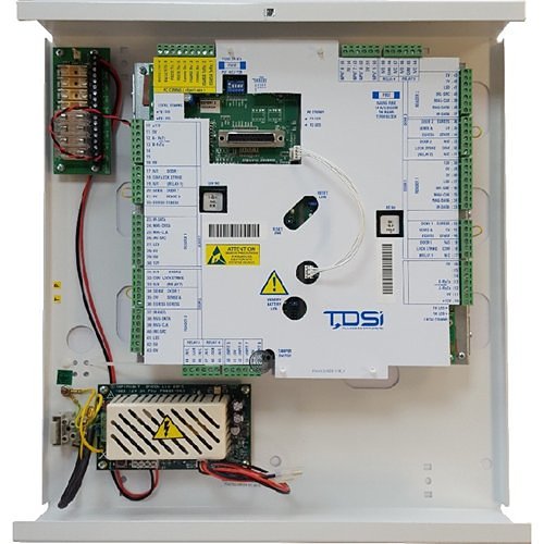 TDSi 5002-3032 EXpert4 IP 4-Reader Master Slave Door Control Panel with Power Supply Unit