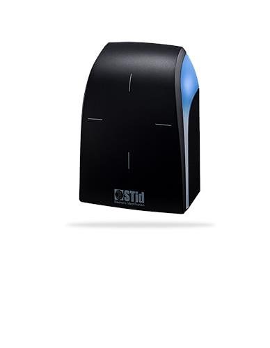 STID ARC-A Architect High Security Mullion RFID Standard Reader, Mifare, Read Only CSN, 13.56MHz, Soldered Cable, Black