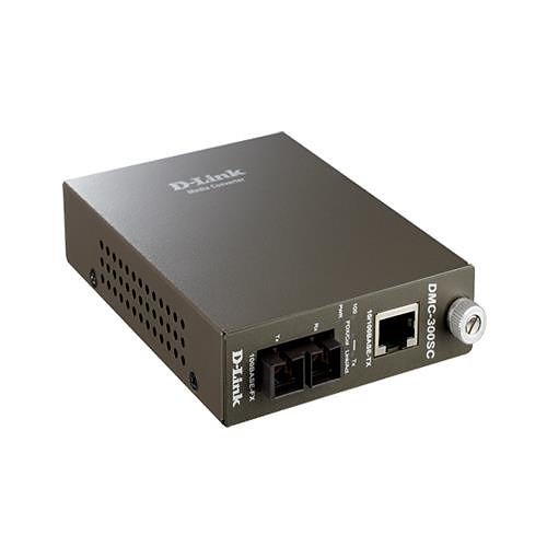 D-Link DMC-300SC 10/100BASE-TX to 100BASE-FX (SC) 2 km Multi-Mode Media Converter
