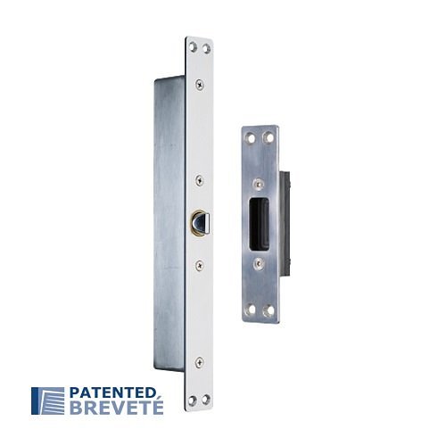 CDVI FL2448 Firelock Electric Lock with NO/NC Signal, 24/48VDC, Stainless Steel