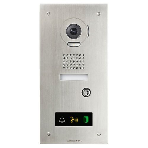 Aiphone JPDVFL Accessibility Vandal-Resistant Recessed Color Video Plate for JP4MED