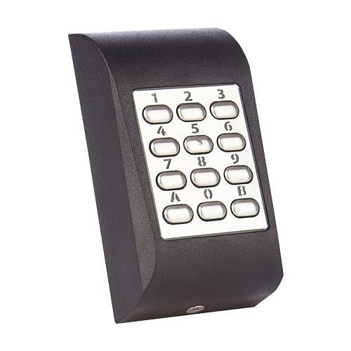 XPR MTPADBK Surface Mini Standalone Keypad with Backlit Keys, Wiegand, Black