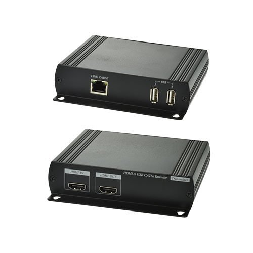 Elbac S15008-BK Remote HDMI, Kvm, USB 1.0 Emet, recep, Hkm01e-1 Cable